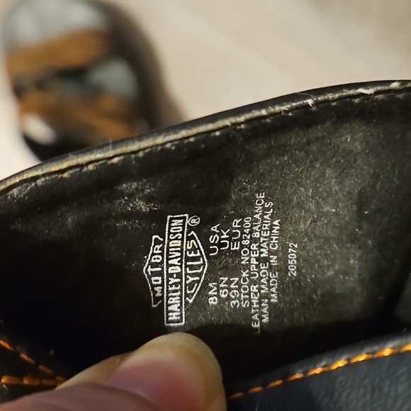 Harley Davidson Sandals Like New Size 8M - Picture 11 of 16